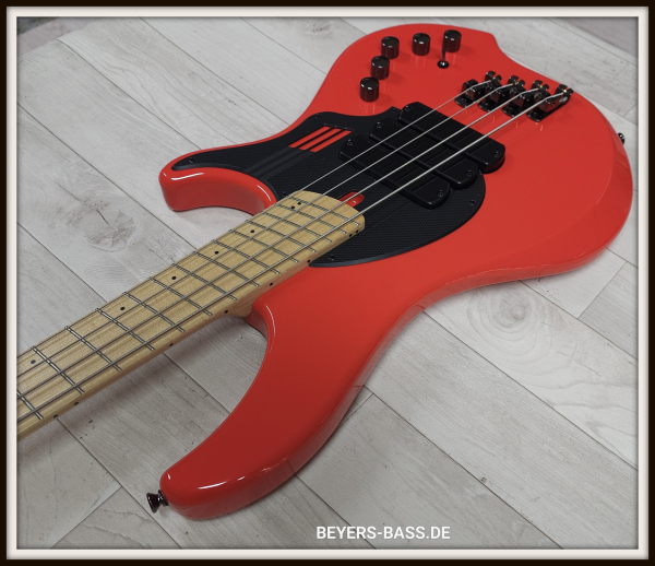 Preview: Dingwall NG3 4-String Nolly, Fiesta Red, Signature